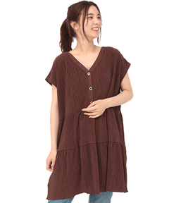 チチカカ |2way楊柳プルオーバー