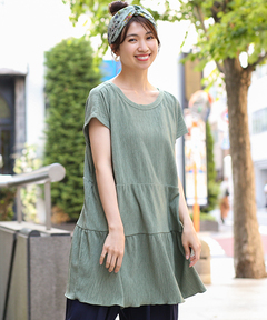 チチカカ |2way楊柳プルオーバー