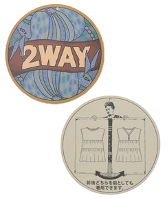 チチカカ |2way楊柳プルオーバー