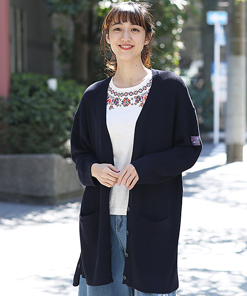 コンフォータブルロングカーディガン(大きいサイズ) / カーディガン