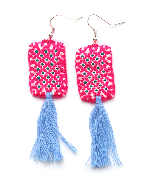 メキシコ刺繍 ピアス / ピアス | エスニックファッション＆雑貨の