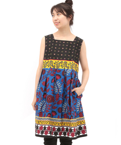 チチカカ |カンガプリント ワンピース