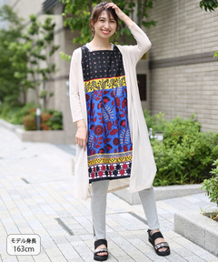 チチカカ |カンガプリント ワンピース