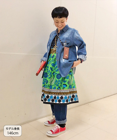 チチカカ |カンガプリント ワンピース