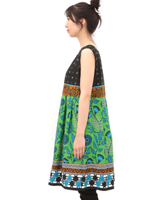 チチカカ |カンガプリント ワンピース