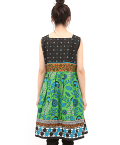 チチカカ |カンガプリント ワンピース