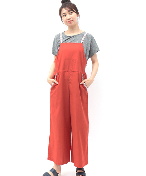 コットンリネン サロペットパンツ / サロペット・オーバーオール