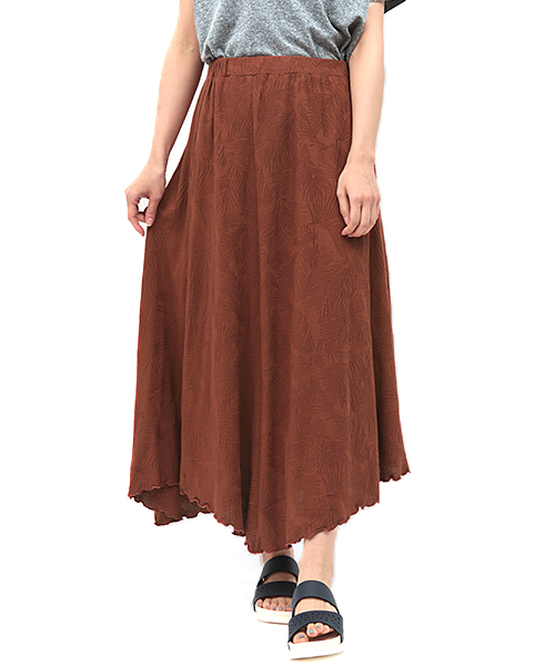 リーフジャカード スカート / スカート | エスニックファッション