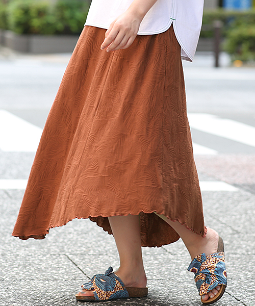 リーフジャカード スカート / スカート | エスニックファッション 