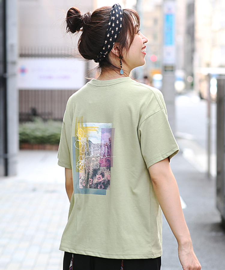 チチカカ |バックフォトTシャツ