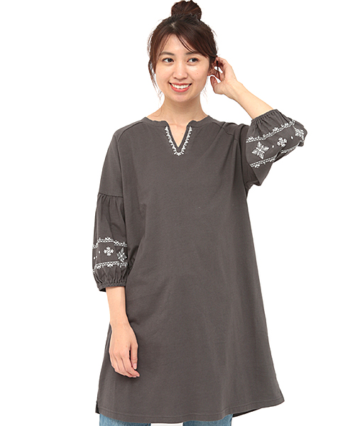 福袋 オンライン 予約販売品】 WOLF&RITA SILVANA 刺繍バルーンワンピース ワンピース