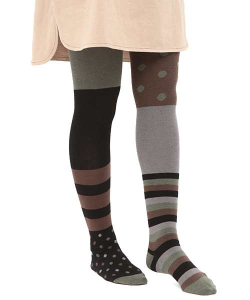 靴下・タイツ Tora-neko Leg Avenue(レッグアベニュー)黒猫 ニーハイ風シアー×オペーク