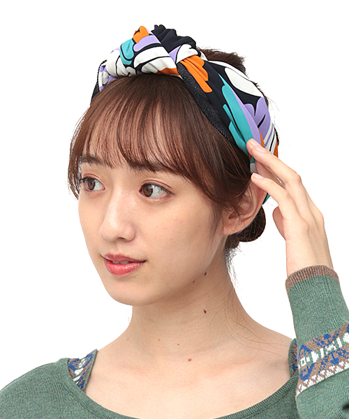ボタニカルxデニム ヘアバンド / ヘアバンド | エスニックファッション
