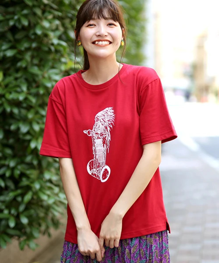 チチカカ |インディアンバイクTシャツ