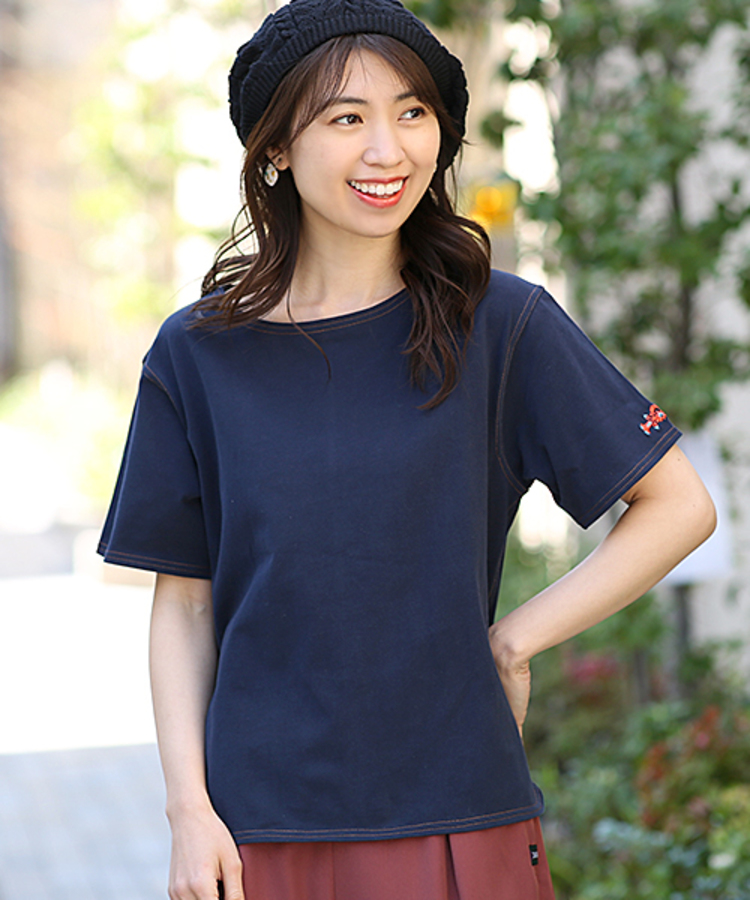 チチカカ |ワンポイント刺繍Tシャツ