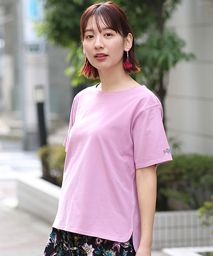 チチカカ |ワンポイント刺繍Tシャツ