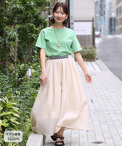 チチカカ |ワンポイント刺繍Tシャツ