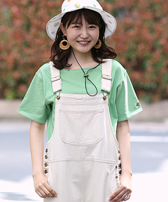 チチカカ |ワンポイント刺繍Tシャツ