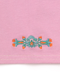 チチカカ |ワンポイント刺繍Tシャツ