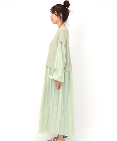 チチカカ |ニットドッキングワンピース