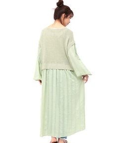 チチカカ |ニットドッキングワンピース