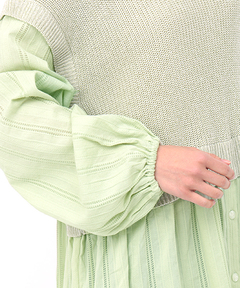 チチカカ |ニットドッキングワンピース