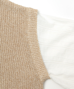 チチカカ |ニットドッキングワンピース