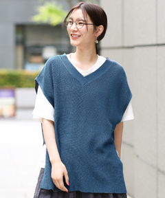 チチカカ |ニットベスト×Tシャツセット