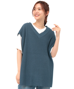 チチカカ |ニットベスト×Tシャツセット