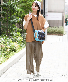 チチカカ |ニットベスト×Tシャツセット