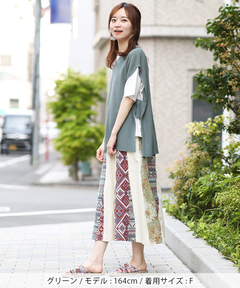 チチカカ |ニットベスト×Tシャツセット