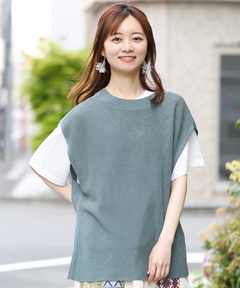 チチカカ |ニットベスト×Tシャツセット