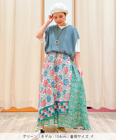 チチカカ |ニットベスト×Tシャツセット