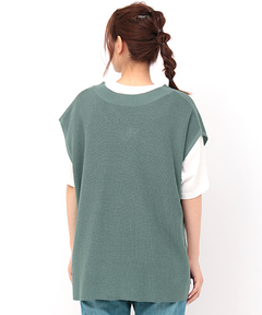 チチカカ |ニットベスト×Tシャツセット