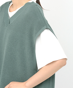 チチカカ |ニットベスト×Tシャツセット