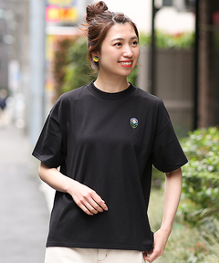 チチカカ |ワンポイントフラワー刺繍Tシャツ