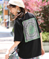チチカカ(チチカカ)通販 | バックキカサークルプリントTシャツ