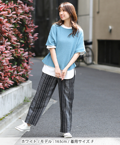 チチカカ |バックキカサークルプリントTシャツ