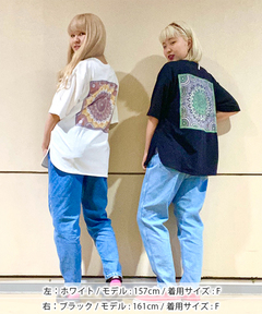 チチカカ |バックキカサークルプリントTシャツ