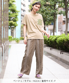 チチカカ |キカサークルポケットTシャツ