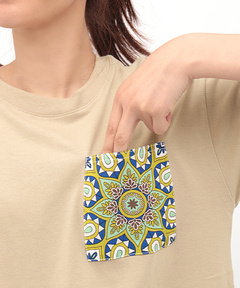チチカカ |キカサークルポケットTシャツ