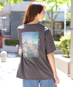 チチカカ |バックフォトプリントTシャツ