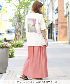 チチカカ |バックフォトプリントTシャツ