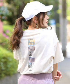 チチカカ |バックラインフォトTシャツ