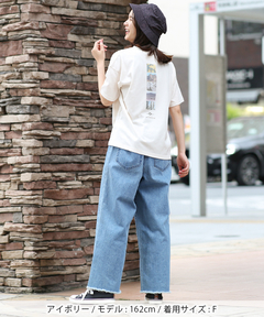 チチカカ |バックラインフォトTシャツ