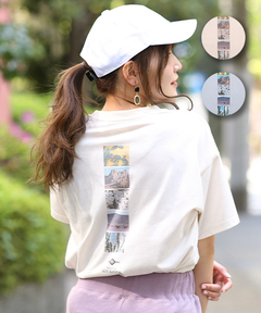 チチカカ |バックラインフォトTシャツ