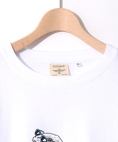チチカカ |ダイナソープリントTシャツ