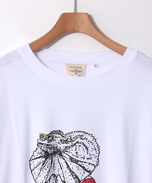 エリマキトカゲプリントTシャツ / Tシャツ・カットソー | エスニック