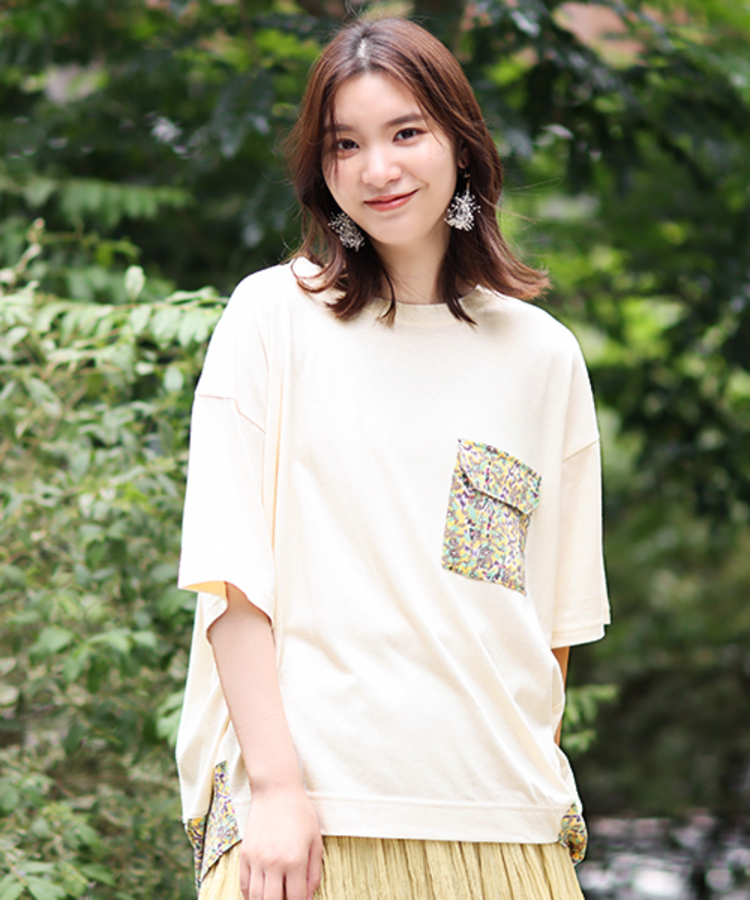 チチカカ |アウトポケットコンビプルオーバー