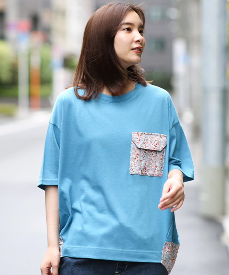 チチカカ |アウトポケットコンビプルオーバー